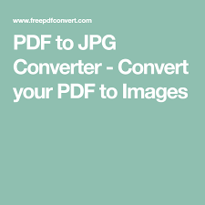 Pdf To Jpg Converter Convert Your Pdf To Images Pdf Jpg Converter