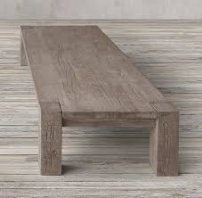 Reclaimed Russian Oak Parsons Coffee Table Coffee Table Wood Reclaimed Wood Coffee Table Oak Coffee Table