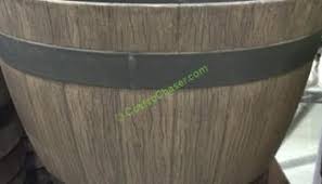 These are our fppk models (fire pit propane kit) this is a 24 ring on a 30 base. Global Outdoors 27 Wine Barrel Fire Table Costcochaser