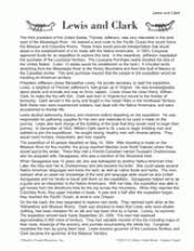 Is your puzzle pdf tiny? Learn About Lewis And Clark Printable K 3rd Grade Teachervision