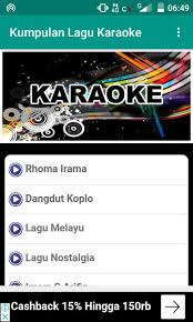 Kumpulan Lagu Karaoke For Android Apk Download kumpulan lagu karaoke for android apk