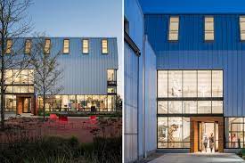 Knox College Whitcomb Art Center Lake Flato Art Center Modern Buildings Lake Flato