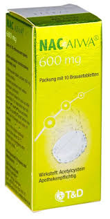 In humans, nac can dissolve and loosen mucus caused by some respiratory disorders. Nac Aiwa 600 Mg T D Pharma