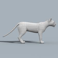 Modelo 3d Gato Ocelote Fur Turbosquid 1044843 In 2020 Cat Fur 3d Model Cats