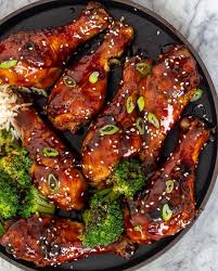 Teriyaki Chicken Legs Recipe Baked Chicken Legs Chicken Drumstick Recipes Chicken Drummies Recipes