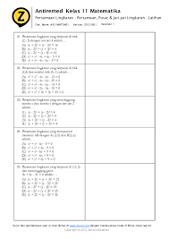 5y 12x 130 0 c. Pdf Antiremed Kelas 11 Matematika Fayatul Airin Academia Edu