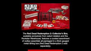 By becoming a vip member, you support our work and allow us to create even more amazing showcase your horses, weapons, character, and calculate your rdr2 net worth value! Psa Red Dead Redemption 2 Collectors Box Does Not Include Game Gaming