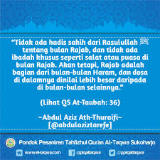 Amalan puasa sunnah di bulan rajab hikmah buya yahya. Puasa Bulan Rejab Hadis