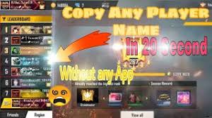 Free fire nickname 2020 has changed such as the limit of 20 characters when specializing the game's name to the character and restricting many matching characters. Free Fire Global Player Name Style Funcliptv