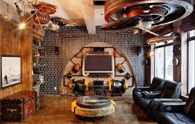 This steampunk bathroom vanity light will not only brighten up your powder room but also be an the idea of having a steampunk toilet seat seems odd but cindy chinn has made it a reality. 5 Best Steampunk Room Decor Ideas