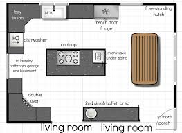 our kitchen floor plan a few more