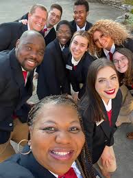 The Student Alumni Ambassadors had a fantastic time connecting with  President Patterson during a stop