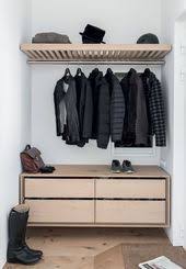 Schuhschrank Inspiration In Der Halle In 2020 Garderobe Design Schlafzimmer Aufbewahrung Offenes Regal
