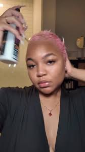 I had to circle back to this series because I realized a lot of the girlies  didn’t understand why skin care specifically for short hair was so  important for me to highlight. , 🍒I tend to breakout