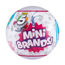 5 Surprise Mini Brands Mystery Capsule Collectible Toy By Zuru Walmart Com Toy Collection Zuru Miniature Shopping Basket