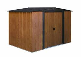 Arrow Wl86 Woodlake 8 Feet By 6 Feet Steel Storage Shed A Steel Storage Sheds Metal Shed Storage Shed