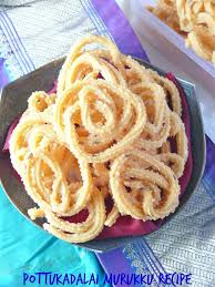 South Indian Murukku Pottukadalai Murukku Recipe Marudhuskitchen Recipe Indian Dessert Recipes Indian Vegetable Recipes Indian Food Recipes Vegetarian