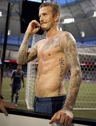 He has been been getting new tattoos on below is a list of all david beckham's tattoo's and what they mean. Young David Beckham Before Tattoos