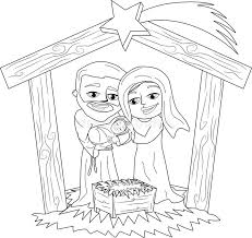 We may earn commission on some of the items you choose to buy. Christmas Nativity Scene Coloring Page Stock Vector Illustration Of Celebration Birth 35120024