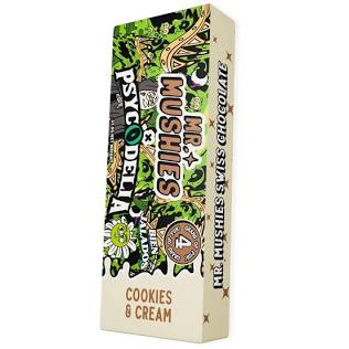 Official Mr Mushies Packaging, AI generated