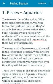 Their perfect partner is somebody that will give them the space that they need aquarius pisces cusp personality. Pisces Aquarius Compatible Friendships Pairing Of The Zodiac That Actually Work Well Zodiac Signs Pisces Pisces And Aquarius Pisces Relationship