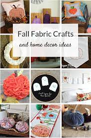 Simple Fall Fabric Crafts Two Purple Couches Fabric Crafts Fall Fabric Beginner Sewing Projects Easy