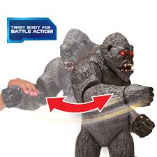 These action figures are from playmates toys, and are based on the upcoming 2021. Monsterverse Godzilla Vs Kong 13 Mega Figure Mega Kong W Lights Sounds Flair Leisure Products
