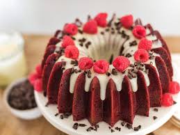Not only do the colors provide a feast of contrast for the eyes, the creamy richness of the icing perfectly complements the deep flavor of the cake. Red Velvet Bundt Cake Cake By Courtney