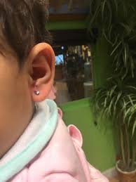 Baby S Ear Piercings New Age Body Piercing Coconut Grove Facebook