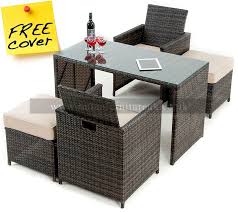 Rattan furniture at a great price and great value. Balcony Cube Set Outdoor Patio Set Balcony Furniture Rattan Garden Furniture