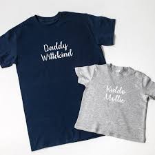 It's so easy to make and perfect for the kids to get involved with. Personalised Embroidered Father S Day T Shirt Set Able Labels