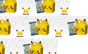 You can use a bit of glue or double sided tape. Mcdonalds Has Pokemon Tcg Card Packs If You Re Lucky Slashgear