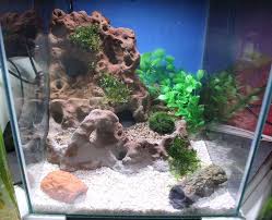 Eck Gebirge 30 L Wurfel Aquarium Unsichtbaren Filter Heizung Aquarium Deko Kaufen Steine Kaufen
