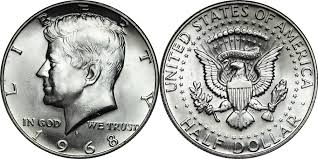 1968 D Kennedy Half Dollar Value Coin Helpu