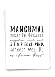 Manchmal Musst Du Menschen Aufgeben Postkarte In Der Grosse Din A6 Spruche Zitate Zitate Home Spruche
