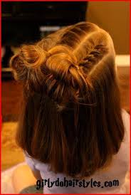 It doesn't matter if the bun itself is more on the neat or the messy side. Cute Little Girl Hairstyles In Cute And Simple Concept