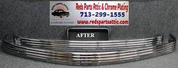 1950 Mercury Custom Bumpers Chrome Plating Chrome Classic Cars