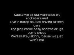 Nickelback Rockstar Nickelback Rockstar Lyrics Music Lyrics Country Lyrics