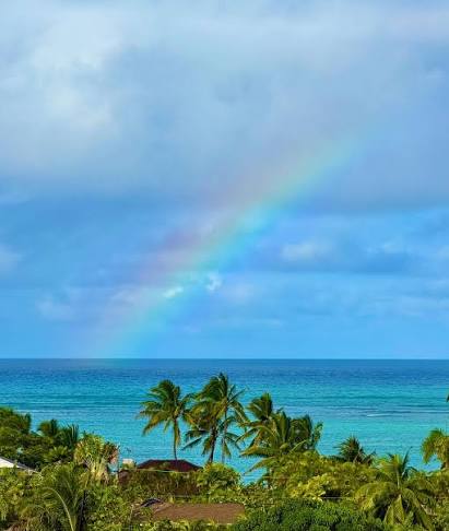 Why does Hawaii have so many rainbows? There is actually a science behind  it. ? Hawaii sits in the middle of the Pacific Ocean where warm tropical  air meets cool mountain elevations