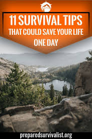 11 Survival Tips That Could Save Your Life One Day Prepared Survivalist Survival Tips Wilderness Survival Survival