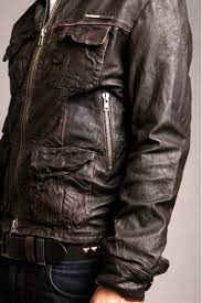 David Beckham Leather Jacket Superdry