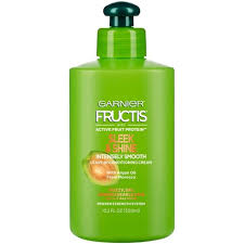 Garnier strengthening hair serum review. Garnier Fructis Sleek Shine Intensely Smooth Leave In Conditioning Cream 10 2 Fl Oz Target