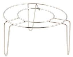 Tall Legged Stainless Steel Steaming Rack Trivet For Second Level Cooking Image Instant Pot Instant Pot Freezer Kitchen Cookware