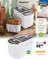 Une promotion machine pain vous donnerait la chance de rester dans votre budget ? Offre Machine A Pain Silvercrest Chez Lidl