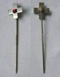 Erstellt von norbert luffy im januar 2020 | zum vergroessern bitte auf die bilder klicken. Drk Anstecknadel Blutspendenadel In 835er Silber 118324 Nr 233851260848 Oldthing Pins Anstecknadeln