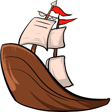 Aquí tienes un dibujo gratis de un barco para que los niños pasen un rato entretenido coloreando. Download Dibujo Animado Dibujado A Mano Ilustracion Un Barco Png Image With No Background Pngkey Com
