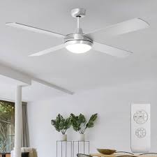 Größte deckenventilator auswahl im deutschsprachigen raum. V Tac Deckenventilator Decken Ventilator Timer Glas Lampe Silber Fernbedienung 3 Stufen Kuhler Leuchte Lampe V Tac 7917 Online Kaufen Otto