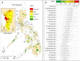 However, the city of manila forms only the city proper of metro manila. Heat Health Risk Assessment In Philippine Cities Using Remotely Sensed Data And Social Ecological Indicators Nature Communications