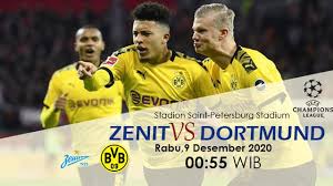 Main content main menu general services search. Prediksi Zenit Vs Dortmund Di Liga Champions 2020 21 Bisa Apa Tanpa Erling Haaland Bola Liputan6 Com