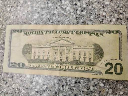 Someone paid for their food at Hardee's in Cullman with this fake $20 bill..